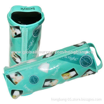 Cosmetic Bags, Made of PVC Material, Any Colors, Sizes and Designs Available
